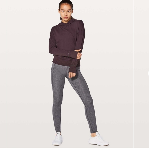 Lululemon Lead The Pack HoodieBlack Cherry - Picture 2 of 8